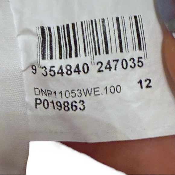 DISSH Danielle White Mini Dress Linen Size 12 Summer Puff Sleeve Flowy Short - Picture 9 of 10